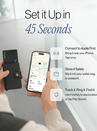 Tracking Card - IOS Find My